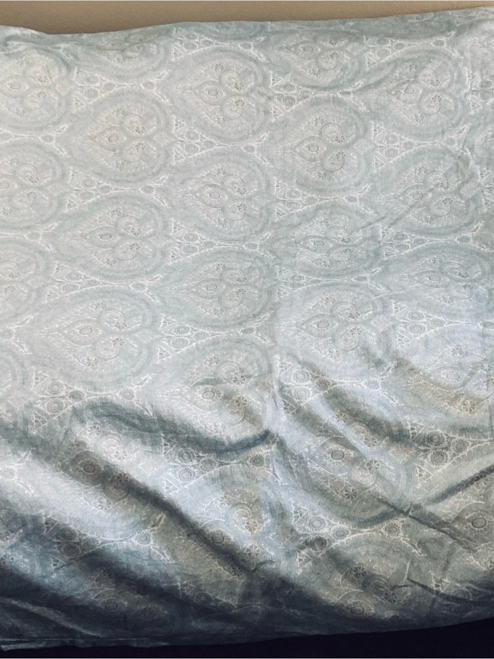 VTG Restoration Hardware Italian Cypress Paisley KING Duvet Cover & 2 Euro Shams